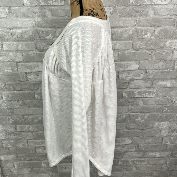 Free People We The Free Must Have Henley Top - Picture 4 of 8